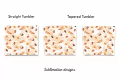 Autumn tumbler ,20 oz skinny tumbler sublimation Product Image 2