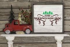 The stockings were hung, Christmas decal, Decal, xmas Product Image 1