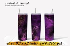 Alcoholic ink tumbler,20 oz skinny tumbler sublimation Product Image 1