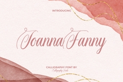 Joanna Fanny Font Product Image 1