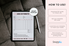 Job Estimate Template Product Image 7