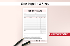 Job Estimate Template Product Image 6