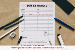Job Estimate Template Product Image 5
