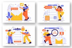 12 Job Offer Recruitment Illustration Product Image 2