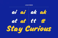 Jockiwo Casual Handmade Display Font Product Image 7