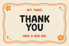 Jocobow Cute Playful Retro Handmade Display Font Product Image 7