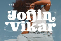 Jofjin Vikar Modern Serif Display Product Image 1