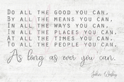 John Wesley Quote SVG Inspirational Christian Design Product Image 4