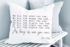 John Wesley Quote SVG Inspirational Christian Design Product Image 2