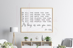 John Wesley Quote SVG Inspirational Christian Design Product Image 3
