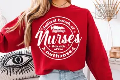 Jolliest Bunch Of Nurses This Side Of The Nuthouse SVG PNG Product Image 2