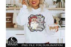 Christmas Tis&#039; The Season To Be Jolly Sublimation PNG File Product Image 1