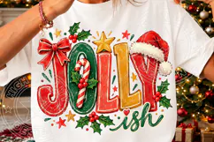 Merry Christmas PNG, Christmas Sublimation Product Image 4