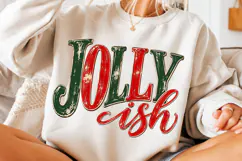 Jolly Ish Retro Christmas PNG Product Image 3