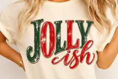 Jolly Ish Retro Christmas PNG Product Image 4