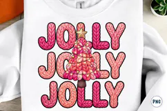 Jolly Png, Christmas Png, Latch Hook Yarn, Holiday Png Product Image 1