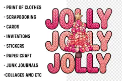 Jolly Png, Christmas Png, Latch Hook Yarn, Holiday Png Product Image 3