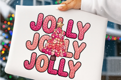 Jolly Png, Christmas Png, Latch Hook Yarn, Holiday Png Product Image 4