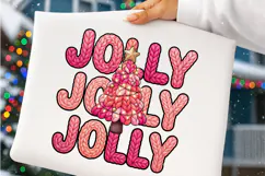 Jolly Png, Christmas Png, Latch Hook Yarn, Holiday Png Product Image 4