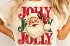 Jolly Santa Christmas PNG Product Image 4