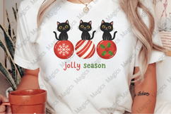 Jolly Season Cat Sublimation Product Image 2