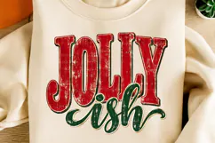 Jolly Wish Christmas PNG Product Image 2