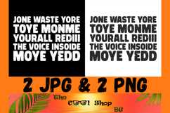 Jone Waste Yore Toye Monme Png, Don&#039;t Waste Your Time On Me Product Image 1