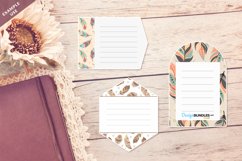 Sunflower and Leather Journal | Vintage Style Flat Lay Photo Product Image 2