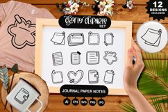 Journal Paper Notes Clipart Set Product Image 1