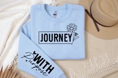 Journey Sleeve SVG Design, Encouragement SVG Product Image 2