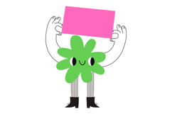 Playful Geometric Hand-Drawn Characters Product Image 5