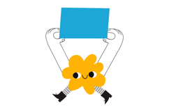 Playful Geometric Hand-Drawn Characters Product Image 2
