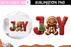  Cookie Crochet Christmas Sublimation Design