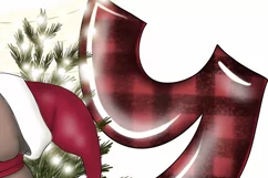 Joy Christmas Beer | Png Download | Hand Draw Product Image 7