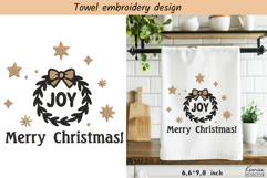 Merry Christmas|Joy|Christmas Embroidery Product Image 1
