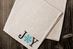 Joy Embroidery Design - Christmas Pattern Product Image 4