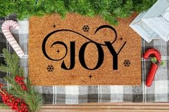 Joy SVG ,Christmas Doormat SVG Design Product Image 3