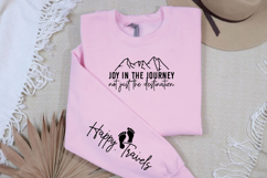 Joy in the journey not just the destination Sleeve SVG Product Image 3