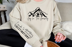 Joy in the journey Sleeve SVG Design Product Image 2
