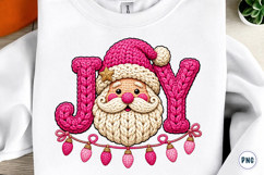 Joy Png, Christmas Png, Latch Hook Yarn, Holiday Sublimation Product Image 1