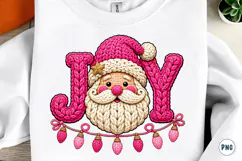 Joy Png, Christmas Png, Latch Hook Yarn, Holiday Sublimation Product Image 1