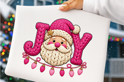 Joy Png, Christmas Png, Latch Hook Yarn, Holiday Sublimation Product Image 4
