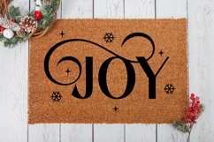 Joy SVG ,Christmas Doormat SVG Design Product Image 2