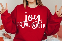 Joy To The World SVG - Christmas Holiday Shirt Sign PNG Product Image 1