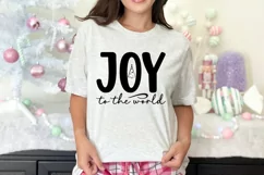 Joy to the world SVG , Vintage Christmas SVG Product Image 3