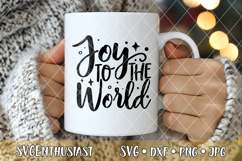 Joy to the world SVG cut file Product Image 3