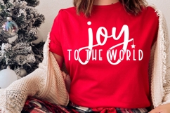 Joy To The World SVG - Christmas Holiday Shirt Sign PNG Product Image 5