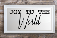 Joy to the world SVG, Farmhouse Sign SVG Product Image 1