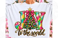 Joy to the World Christmas PNG Product Image 1
