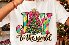 Joy to the World Christmas PNG Product Image 3